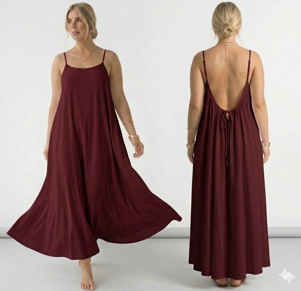 Backless Cami Dress