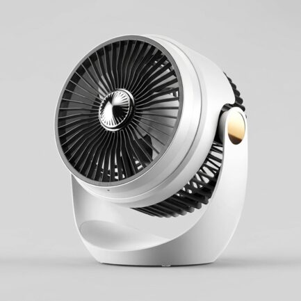 Claire Luxe Luxury Air Circulator Desk Fan – Ultra-Quiet Cooling